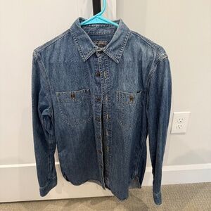 LL Bean “signature” denim shirt